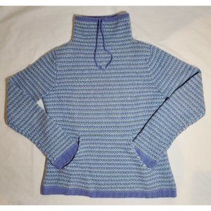 Women's Sweater Cullen 100% Cashmere Mock Turtleneck Sweater with Drawstring